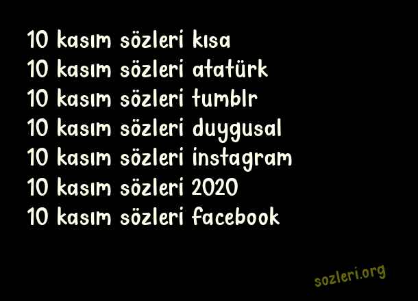 10 Kasım