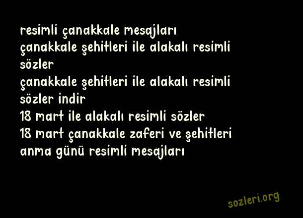 18 Mart Çanakkale Zaferi Resimli