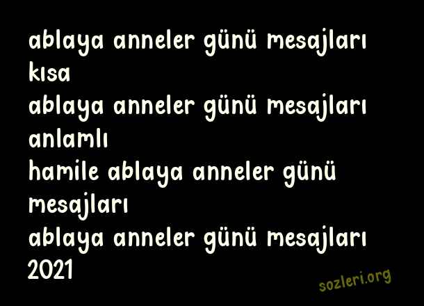 Ablaya Anneler Günü