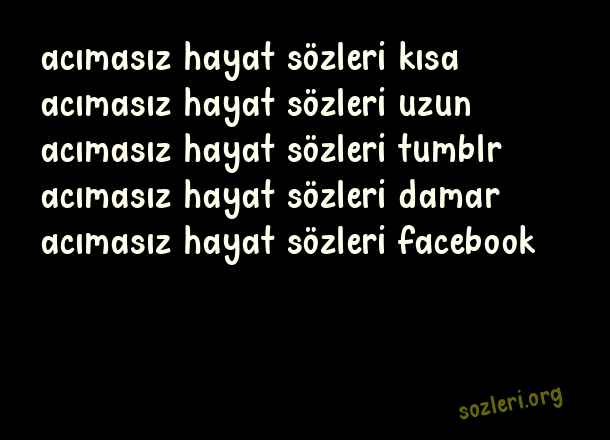 Acımasız Hayat