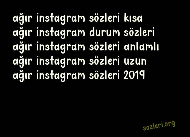 Ağır İnstagram