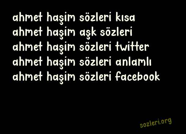 Ahmet Haşim