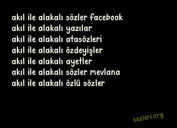 Akıl