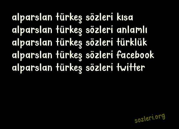 Alparslan Türkeş