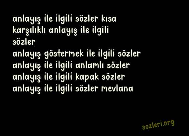Anlayış
