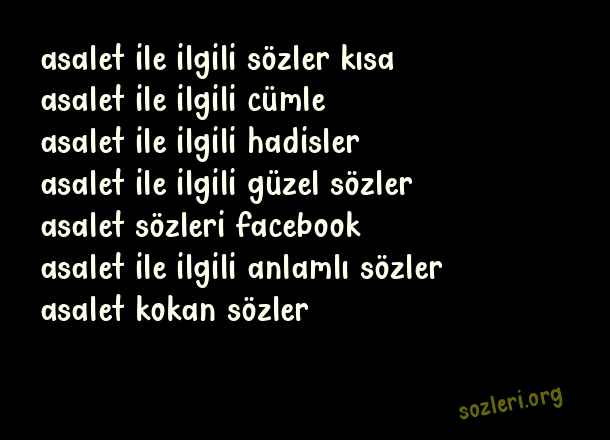 Asalet