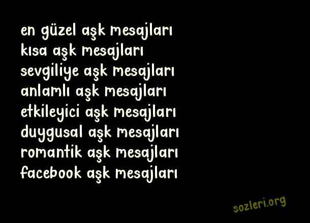 Aşk Sayfası