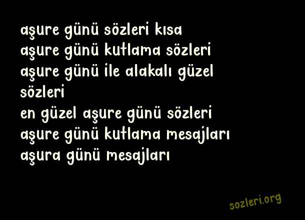 Aşure Günü