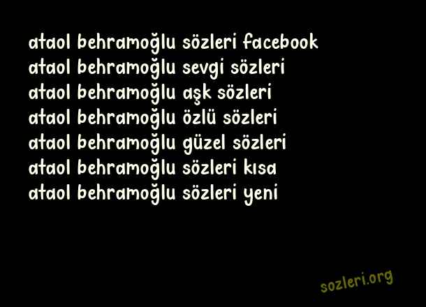 Ataol Behramoğlu