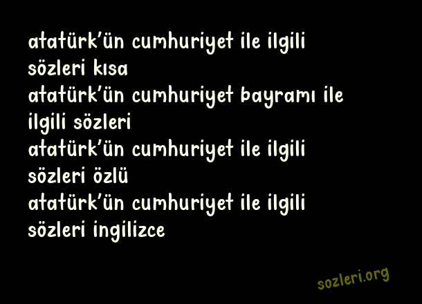 Atatürk’ün Cumhuriyeti