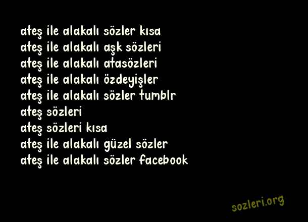 Ateş