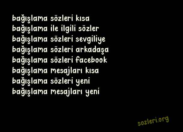 Bağışlama