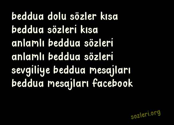 Beddua