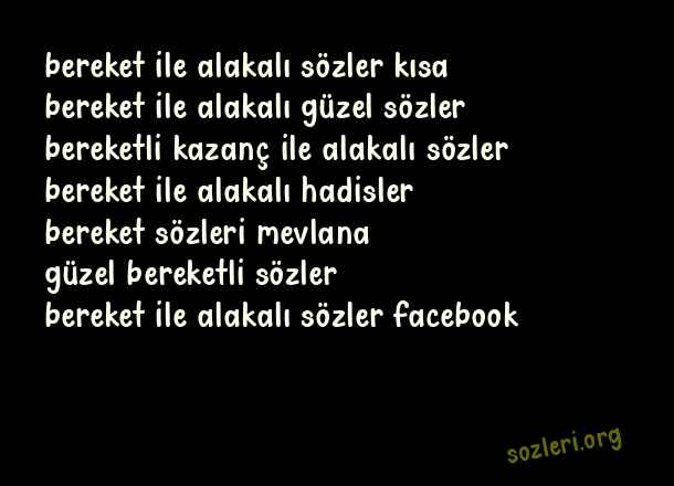 Bereket