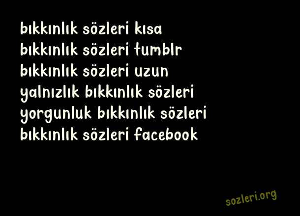 Bıkkınlık