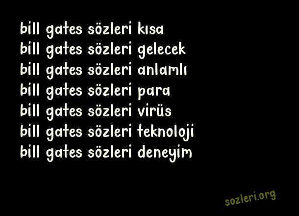Bill Gates