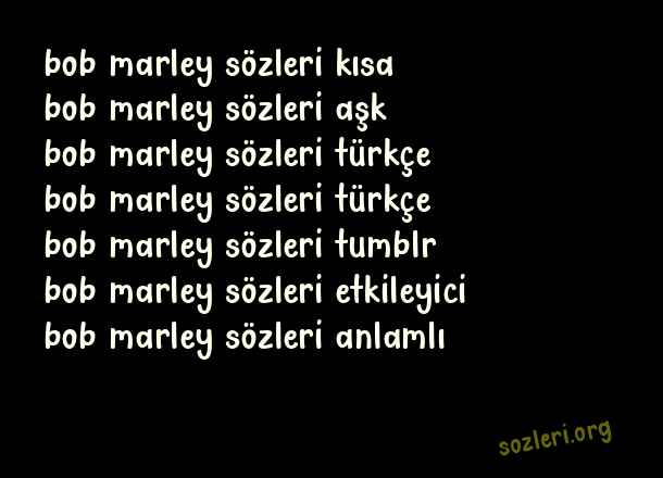Bob Marley