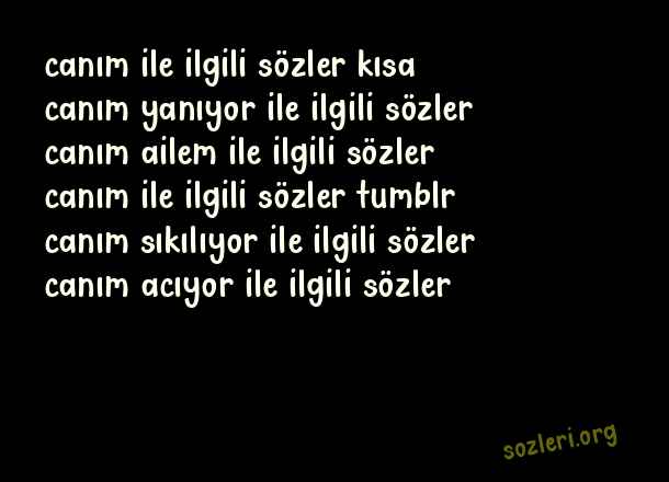 Canım