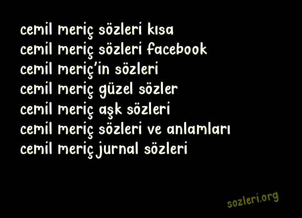 Cemil Meriç
