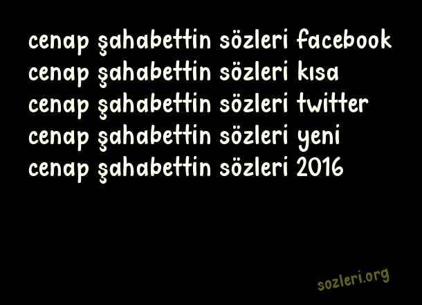 Cenap Şahabettin