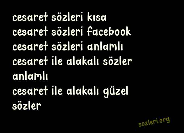 Cesaret