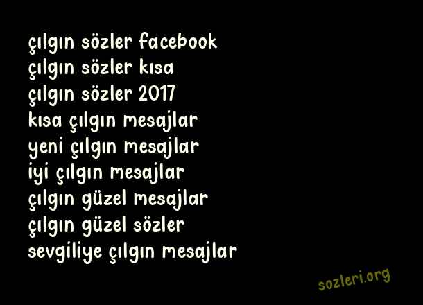 Çılgın Sözler