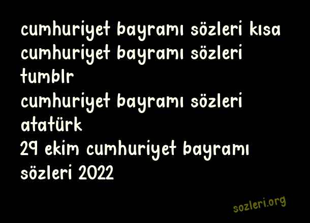 Cumhuriyet Bayramı