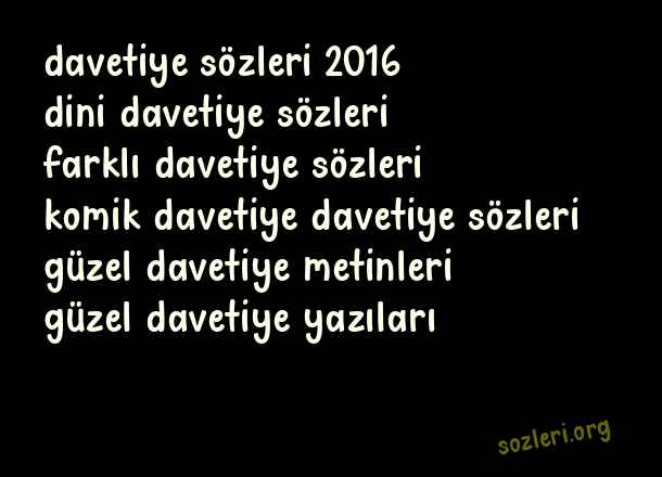 Davetiye