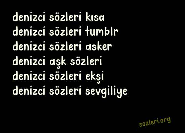 Denizci