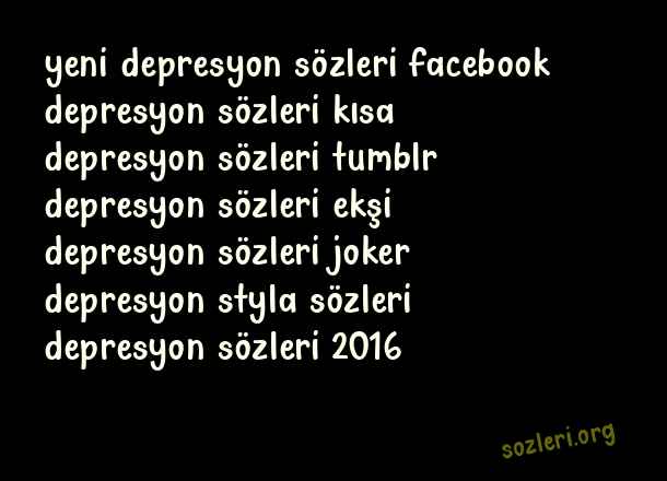 Depresyon