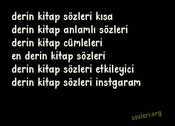 Derin Kitap