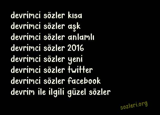 Devrimci
