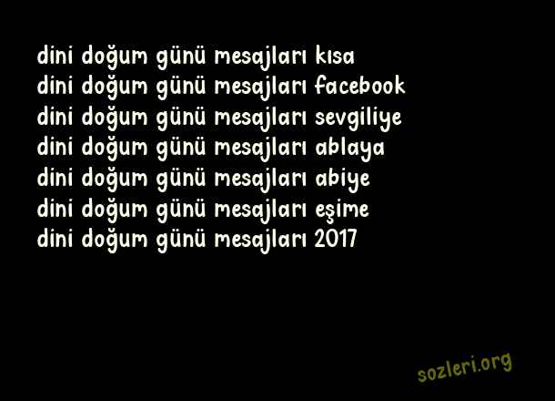 Dini Doğum Günü
