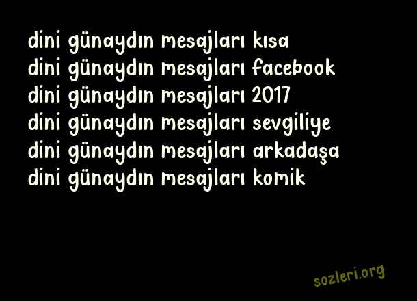 Dini Günaydın