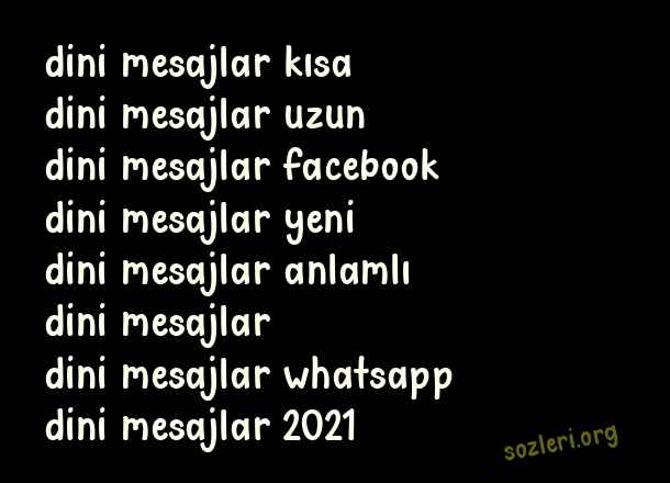 Dini Mesajlar