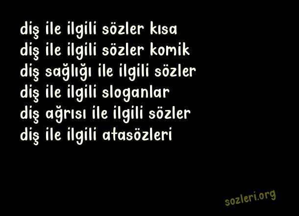 Diş