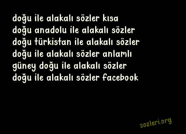 Doğu