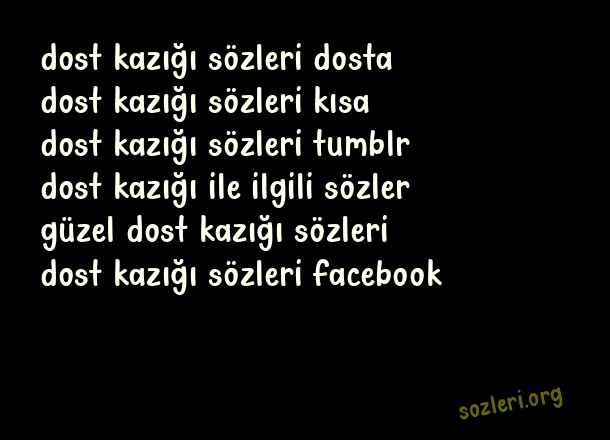 Dost Kazığı