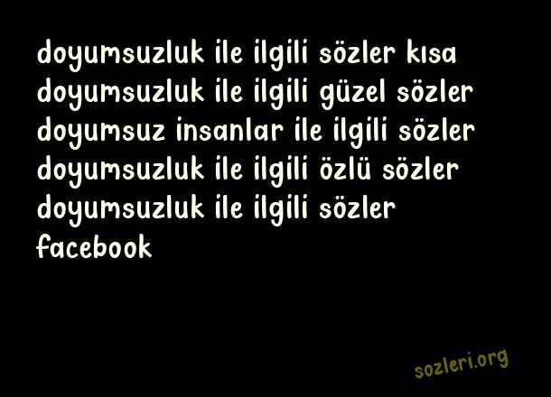 Doyumsuzluk