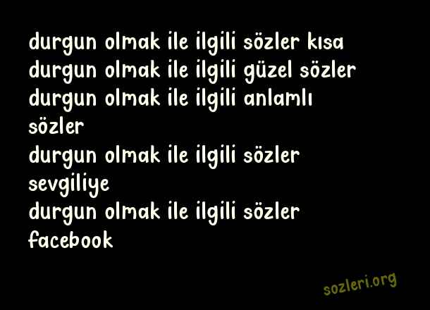 Durgun Olmak