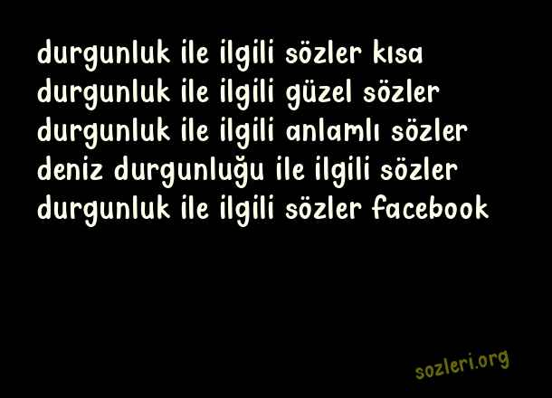 Durgunluk