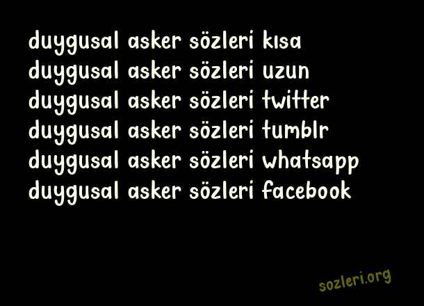 Duygusal Asker