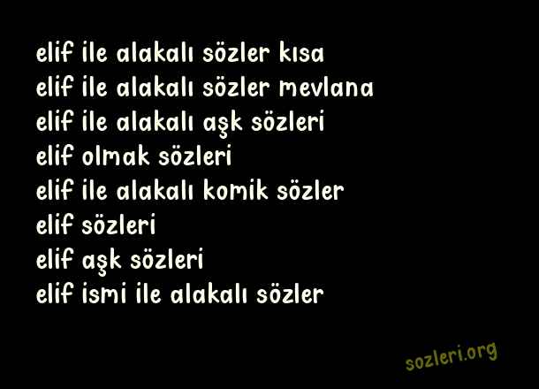 Elif