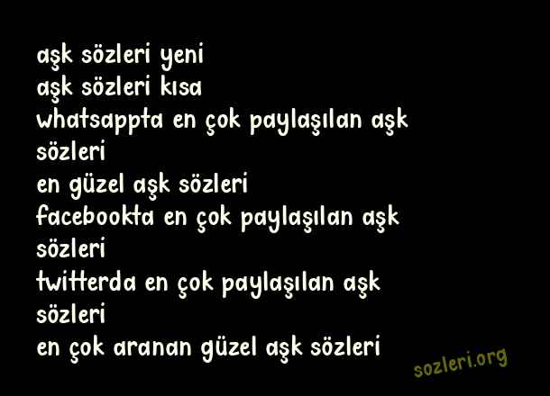 En Çok Paylaşılan Aşk