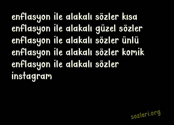 Enflasyon