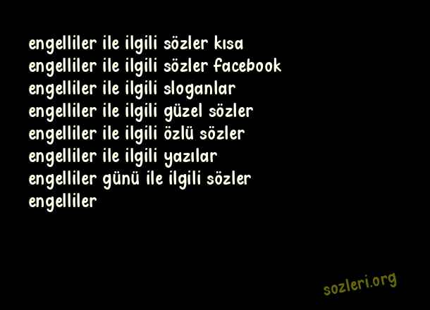 Engelliler