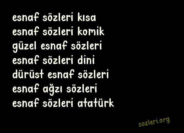 Esnaf
