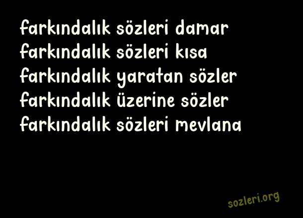 Farkındalık