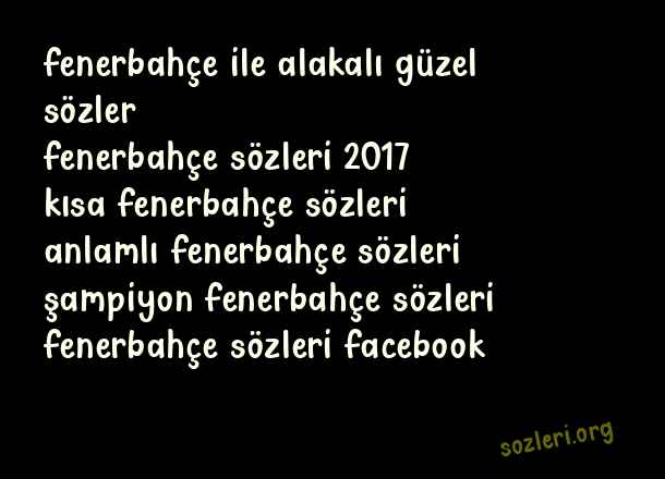Fenerbahçe
