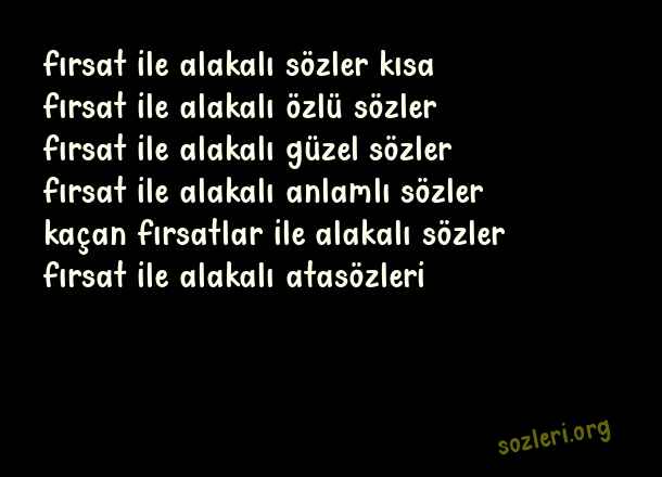 Fırsat